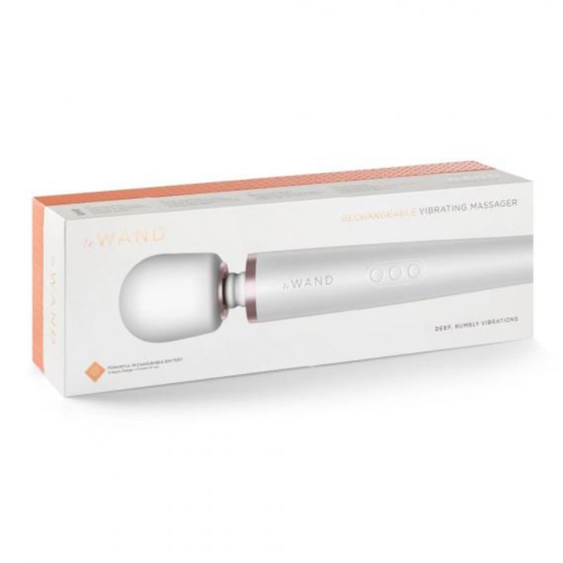 Le Wand Rechargeable Pearl White