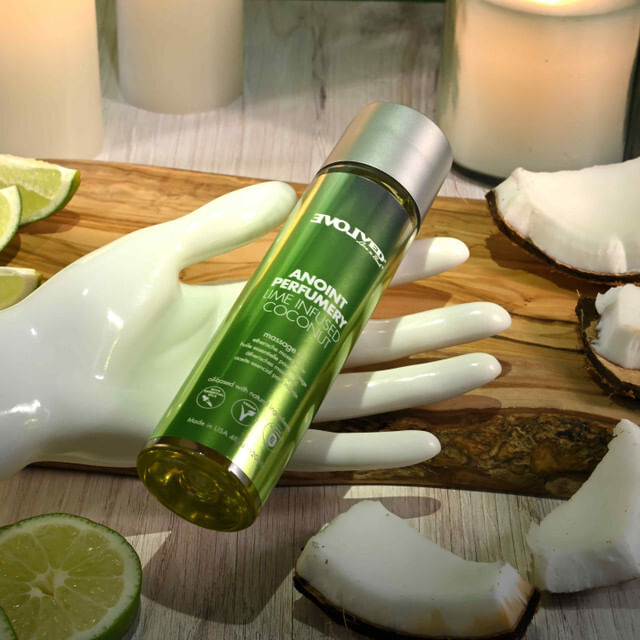 Anoint perfumery lime infused coconut massage oil