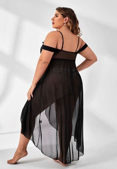 Plus Size Can't Let You Go Maxi Gown