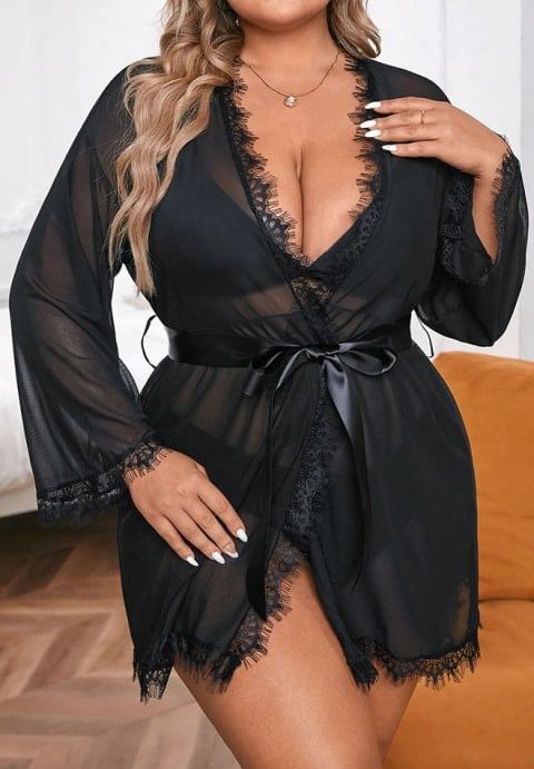 Plus Size New Lover Robe